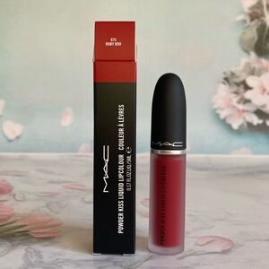 975 RUBY BOO ~ MAC Powder Kiss Liquid Lipstick Lipcolor, .17 OZ/ 5ml NIB
